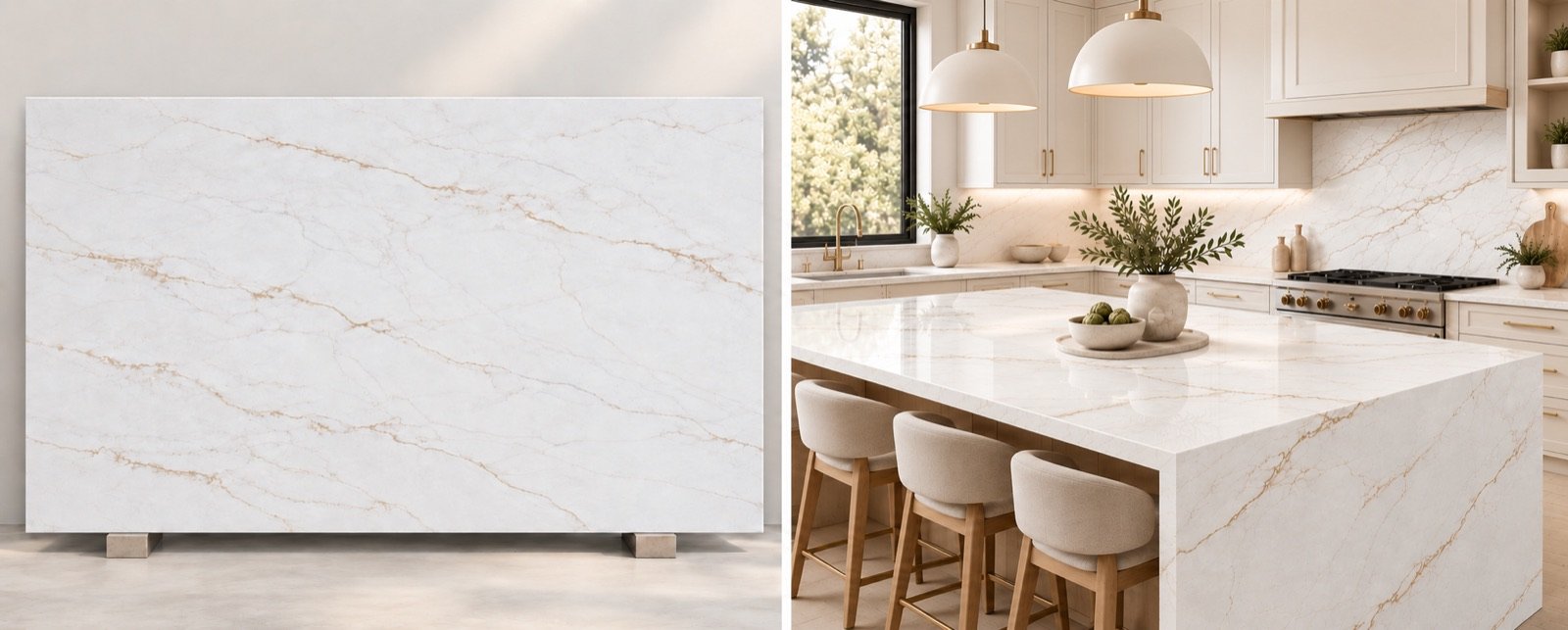 Calacatta Abezzo Quartz quartz slab