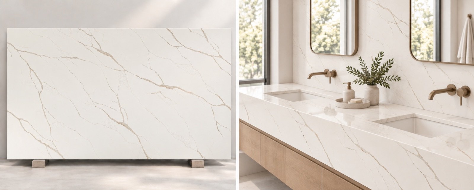 Gubbio Quartz quartz slab