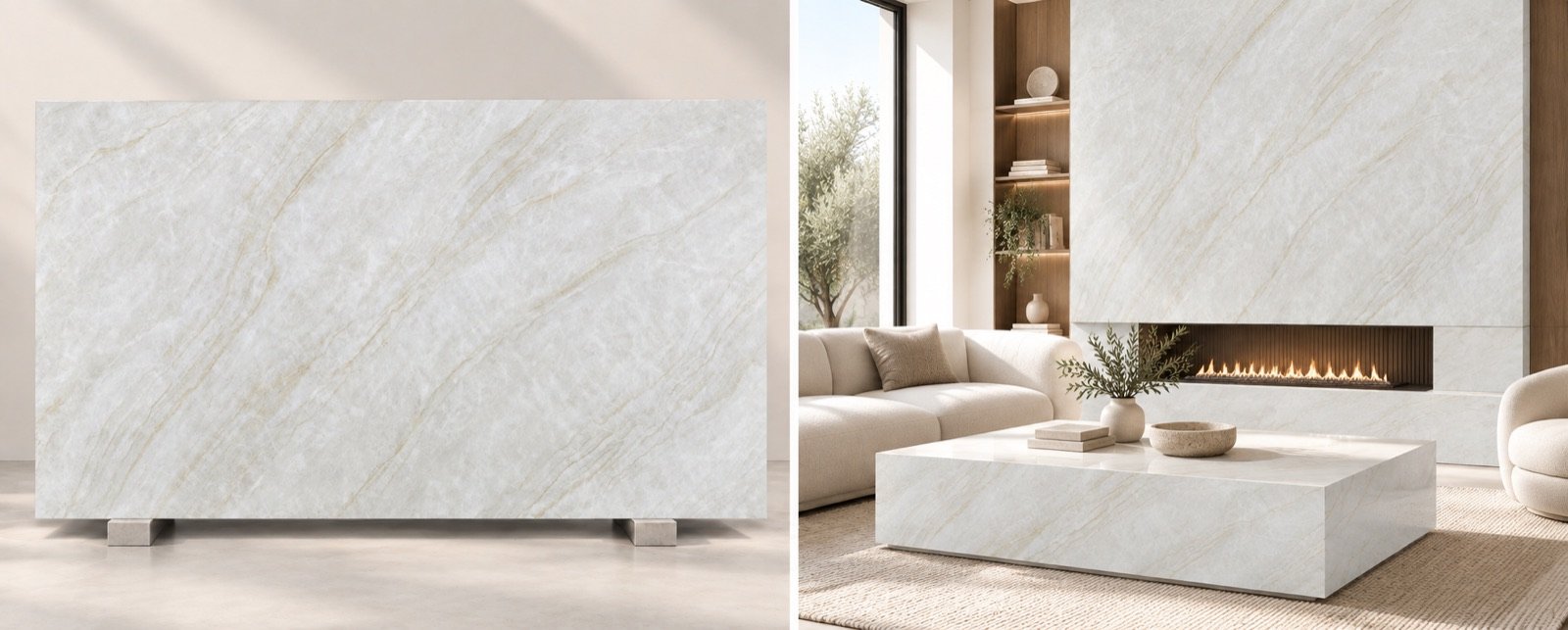 Taj Rio Quartz quartz slab
